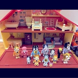 Bluey Playhouse Toy Set